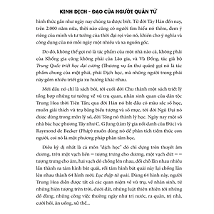 Sách - Kinh Dịch Đạo Của Người Quân Tử (Tái Bản 2021)