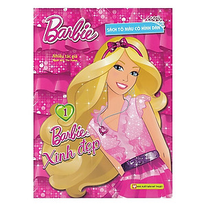 Sách Barbie Xinh Đẹp 1 (Tô Màu Có Hình Dán)