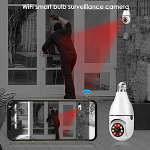 Camera Yoosee Bóng Đèn Thế Hệ Mới 8 Led 5.0Mp Góc Rộng Siêu Nét Full Hd Hồng Ngoại Quay Đêm Hàng Chính Hãng