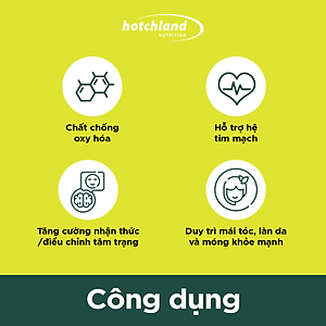 Viên uống Omega369 - Optimum Omega 3.6.9 Hotchland Nutrition hỗ trợ não bộ, thị lực, tim mạch, giảm nguy cơ đột quỵ - Hộp 60v - Hàng chính hãng nhập khẩu Mỹ