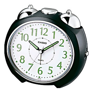 Đồng Hồ Để Bàn Casio TQ-369-1DF Có Đèn - Chuông Báo Thức - Kích Thước ( 11.6×13×9 cm )