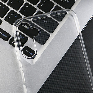 Ốp lưng dẻo Silicon trong suốt cho Samsung Galaxy A14 5G hiệu Ultra thin (mỏng 0.6mm) - Hàng nhập khẩu