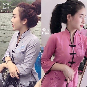 ĐỒ LAM ĐI CHÙA # CỔ TÀU VIỀN# Đồ Bộ # Quần Áo Nữ