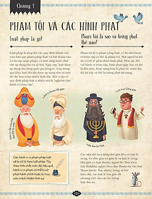 Sách Câu chuyện pháp luật và hình phạt theo dòng thời gian