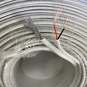 Dây cáp đồng trục liền nguồn cho camera 100M, hiệu UNISAT HÀNG CHÍNH HÃNG.