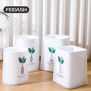 Thùng Rác Nhựa 2 Lớp Rời Phong Cách Châu Âu - Thiết kế sang trọng FEIDASH TG3562 (8L) / TG3572 (11L)
