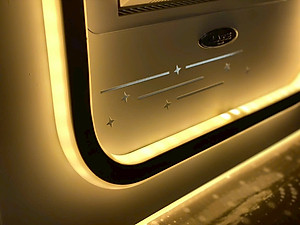 Quạt ốp trần mẫu mới không cánh quay 180 độ, ốp sát trần thế hệ mới, lắp cho phòng khách - phòng ngủ, hàng chính hãng Klasse KL126