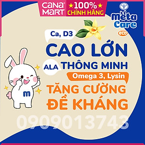 Thừng sữa nước Nutricare Metacare ECO giúp trẻ phát triển toàn diện (180ml)