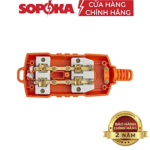 Ổ cắm điện lõi sứ chống cháy SOPOKA 6000W siêu chịu tải