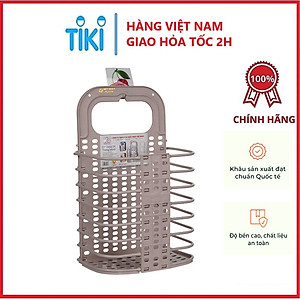 Giỏ đựng quần áo thông minh có thể xếp gọn hàng nhựa Việt Nhật chất lượng cao - Hàng chính hãng ( Giao màu ngẫu nhiên)