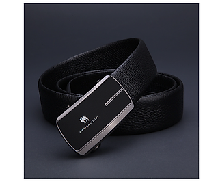 Thắt lưng nam da bò nguyên chất mặt khóa tự động hợp kim cao cấp phong cách cá tính