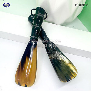 Đón giày bằng sừng tay cầm đốt trúc VIP (Dài 20cm) DGH912 - Chuyên dụng cho giày cao cấp - Cho giày Nam & Nữ - Product of HAHANCO