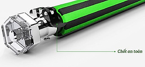 Xà đơn treo tường 2018, tay nắm đệm mút êm ái, có chốt chống xoay xà, thích hợp nhiều cỡ cửa khác nhau, chịu tải 120kg