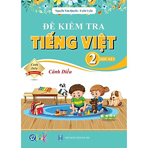 Sách - Combo Bài Tập Tuần và Đề Kiểm Tra lớp 2 Cánh diều - Toán và Tiếng Việt Học kì 2 (4 cuốn)