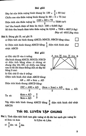 Sách Giải Bài Tập Toán 5 Tập 2