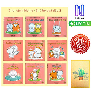 Combo Chơi cùng Momo – Chú bé quả đào bộ 2 ( Tặng sổ tay xương rồng )
