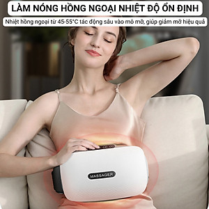 Đai Massage tan Mỡ Bụng MISUKO BM-B45 Đai Rung tan Mỡ Bụng Kết Hợp Nhiều Chế Độ Massage Và Nhiệt Giúp Đánh Tan Mỡ Bụng