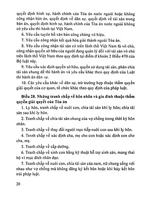 Sách Bộ Luật Tố Tụng Dân Sự Của Nước Cộng Hòa Xã Hội Chủ Nghĩa Việt Nam (2016)