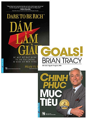 Combo Dám Làm Giàu + Chinh Phục Mục Tiêu (Bộ 2 Cuốn) _FN