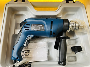 MÁY KHOAN CẦM TAY 750W DÙNG ĐIỆN RYOBI PD-750K MỚI 100% HÀNG NHẬP KHẨU