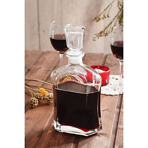 Bình rượu thủy tinh Capitol 700ml – Bormioli Rocco Italy | Bình đựng rượu vang – whisky – cocktail