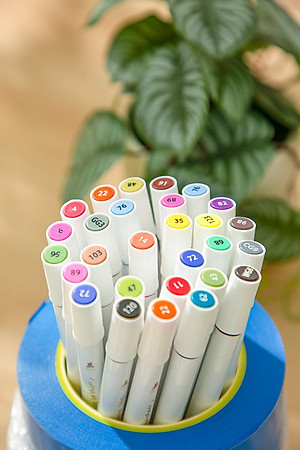 Hộp Bút 12 Màu Deli Sketch Marker - Phiên Bản Sơn Tùng M-TP Giới Hạn - Deli C185-12