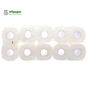 Lốc 10 cuộn Giấy vệ sinh Pulppy cao cấp siêu mềm mịn