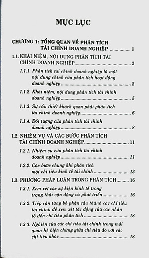 Phân Tích Tài Chính Doanh Nghiệp