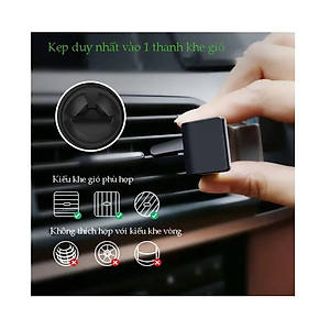 Ugreen UG30283LP120TK Màu Đen Giá Kẹp điện thoại trên khe thông gió ô tô - HÀNG CHÍNH HÃNG