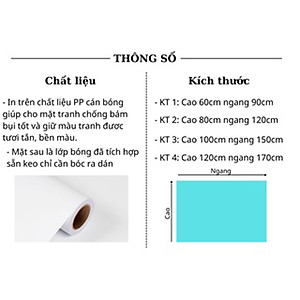 Tranh Dán Tường 3D Gia Phạm Phòng Khách Thuận Buồm Xuôi Gió Có Sẵn Keo - Nhận Đặt Kích Thước Theo Yêu Cầu
