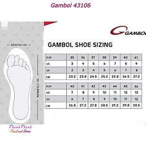 Dép Nam Quai Ngang Thái Lan size 36 đến 44 Gambol 43106