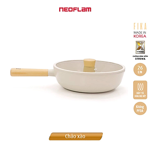 [Hàng chính hãng] Bộ nồi chảo Neoflam Fika 5 món. Made in Korea. Hàng có sẵn, giao ngay