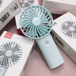 Quạt tích điện mini cầm tay YOOBAO F3 3000mAh, pin bền 15h liên tục, nhỏ gọn cất vào balo sạc USB tiện dụng mang đi chơi - Hàng chính hãng