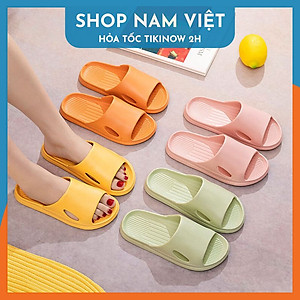 Dép Nhà Tắm Cao Su EVA Chống Trượt, Siêu Nhẹ, Dẻo Dai