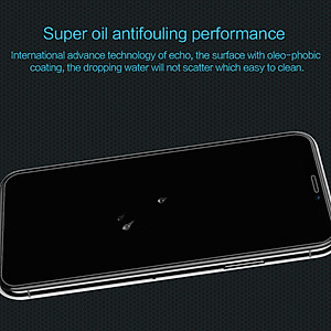 Miếng dán kinh cường lực dành cho iPhone XS MAX Nillkin (độ cứng 9H, mỏng 0.3mm, chống dầu, hạn chế vân tay) - Hàng chính hãng