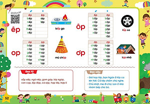 Tập Đánh Vần Tiếng Việt - Theo sơ đồ tư duy (Phiên bản Đặc biệt 4.0 Quét mã QR nghe Đọc và Kể chuyện))