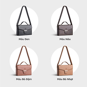 Túi Lata ( Thời trang nữ đi chơi size 22 - Túi đeo chéo da HN109 )