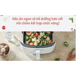 Nồi Chiên Không Dầu Kết Hợp Chức Năng Hấp Lock&Lock EJF881 (7 lít) - Hàng Chính Hãng