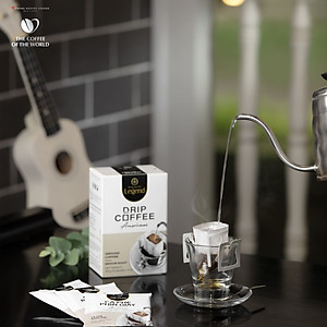 Trung Nguyên Legend - Cà phê phin giấy Americano - Hộp 10 gói x 10gr