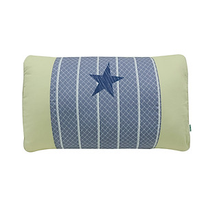 Gối đầu 40 x 60 cm cotton hình khối Hometex - Giao màu ngẫu nhiên