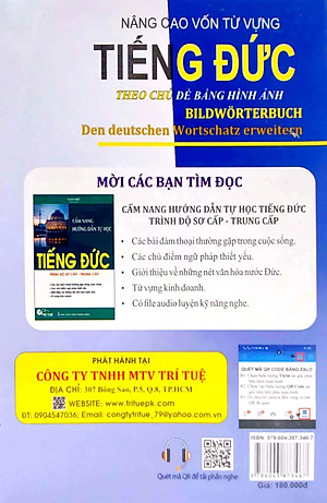 Nâng Cao Vốn Từ Vựng Tiếng Đức Theo Chủ Đề Bằng Hình Ảnh (Tái Bản)