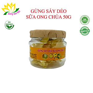 Gừng Sấy Dẻo Sữa Ong Chúa Hương Sen Việt
