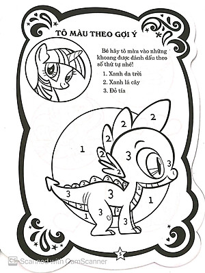 Bộ Sách My Little Pony - Tô Màu Và Các Trò Chơi (Bộ 3 Cuốn)