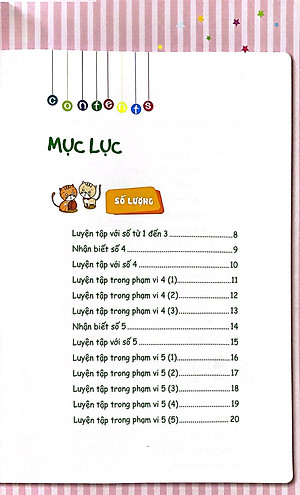 Sách Toán Học Cho Trẻ Mẫu Giáo: Lớp Mầm 2