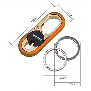 Móc khóa xe OMUDA 3746 - Màu cam