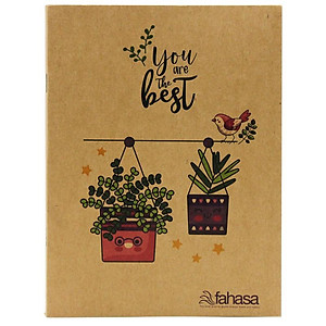 Tập Học Sinh - 4 Ô Ly - 200 Trang 70gsm FAHASA - You Are The Best (Mẫu Sản Phẩm Giao Ngẫu Nhiên)