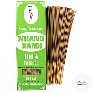Nhang xanh trầm hương phổ thông - Hộp 500 gram