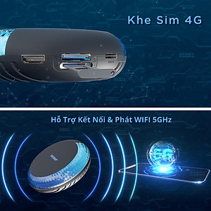 [Nhập Mã TIKISMEV5] Vietmap BS10 Box Android kết nối màn hình xe ô tô - Tặng Vietmap Live 3 năm - CarPlay và Android Auto thế hệ mới - SMEV Phân Phối