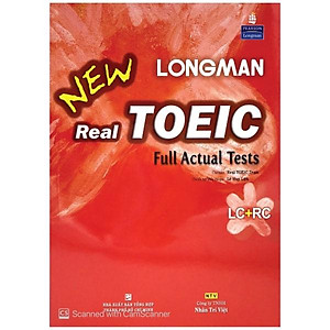 Sách Longman New Real TOEIC Full Actual Tests (Kèm CD)
