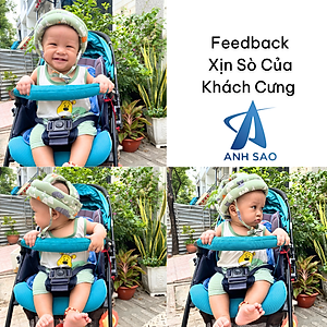 Nón Bảo Vệ Đầu Cho Bé Từ 0 đến 24 Tháng Tập Đi Tập Bò Chống Va Đập Thoáng Khí Êm Ái Dễ Điều Chỉnh - 3 Màu